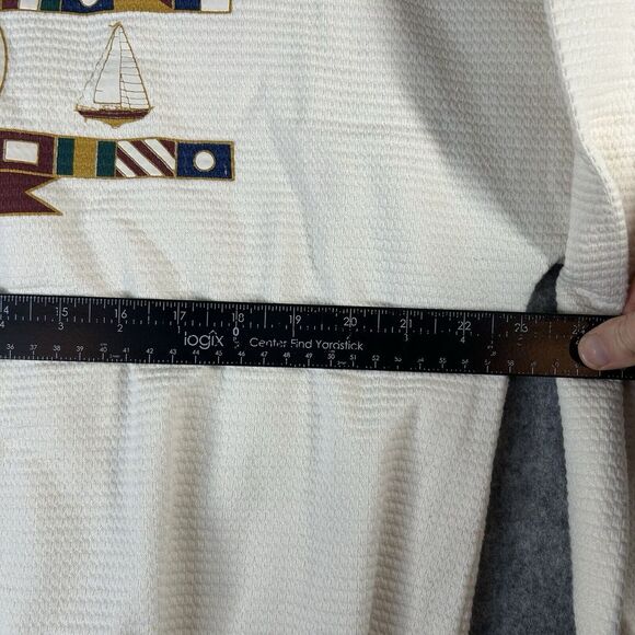 Vintage Too Cool International Sweatshirt L Clearwater Beach Florida Made In USA - Picture 3 of 8